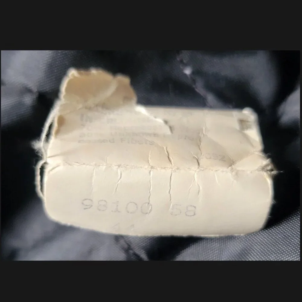 Vintage 1970s Harley Davidson Leather Motorcycle Jacket Men 44 Wool Lining Black - Picture 16 of 16